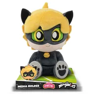 Maskotki i pluszaki - Miraculum Biedronka Oryginalna Maskotka Czarny Kot 22 cm z Kartonikiem - miniaturka - grafika 1