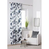 Zasłony - Zasłona z taśmą tunel MALMO 140 x 260 cm wielokolorowy - miniaturka - grafika 1