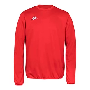 Kappa Bluza męska Talsana, czerwona, rozmiar 4XL - Bluzy męskie - miniaturka - grafika 1