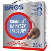 Zwalczanie i odstraszanie szkodników - Bros Granulat na myszy 2,5 kg - miniaturka - grafika 1