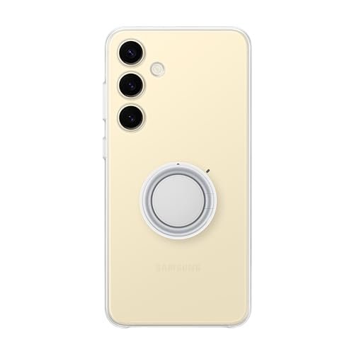 Samsung Galaxy S24+ Plus Etui na telefon, wielofunkcyjne, pokrowiec ochronny z uchwytem na rękę, podpórką, paskiem na nadgarstek, odporne na zarysowania, wersja ameryk., EF-XS926CTEGUS, przezroczyste