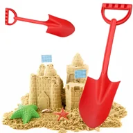 Zabawki do piasku - ŁOPATKA ŁOPATA SZPADEL DO PIASKU NA PLAŻĘ PIASKOWNICE MOCNA DUŻA XL 51 CM - miniaturka - grafika 1