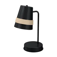 Lampy stojące - Milagro Venezia lampka stołowa 1-punktowa czarna MLP5460 MLP5460 - miniaturka - grafika 1