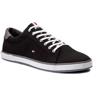 Tommy Hilfiger Tenisówki Harlow 1D FM0FM00596 Black 990 - Trampki damskie - miniaturka - grafika 1