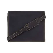 Torby męskie - Torba na ramię Visconti Harvard A5 V-16025 M - brązowy ciemny - miniaturka - grafika 1