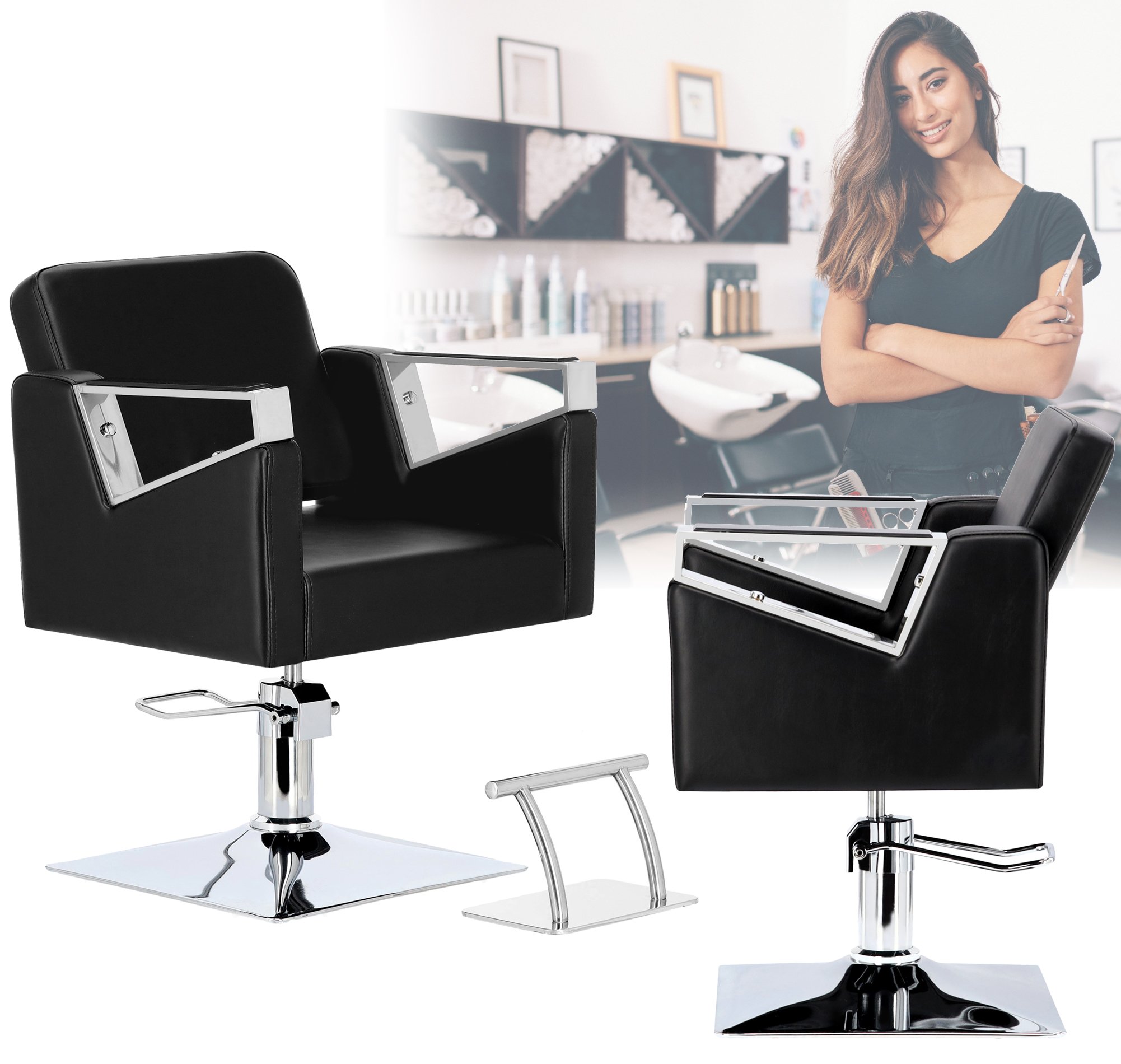 Fotel fryzjerski barberski hydrauliczny do salonu fryzjerskiego Tomas