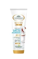 Balsamy i kremy do ciała - Angelica, Body Lotion Mleko kokosowe, 6 x 250 ml, krem do ciała odżywczy, z Phyto-ekstrakt kokosowy, sprawia, że skóra miękka i jasna, krem do ciała suchej skóry, bez parafenów ani silikonów - miniaturka - grafika 1