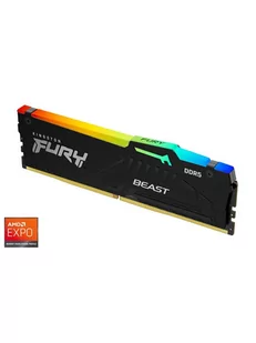 Kingston FURY Beast RGB DDR5-5200 C36 SC - 8GB (AMD EXPO) - Pamięci RAM - miniaturka - grafika 1