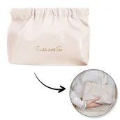 Kosmetyczki, organizery i kuferki - Kosmetyczka Saszetka Na Kosmetyki Wkładki Ekoskóra M 16x12cm - miniaturka - grafika 1