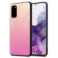 Etui i futerały do telefonów - Etui ochronne Cadorabo do Samsung Galaxy S20 w kolorze czarnym etui na telefon komórkowy etui z TPU etui ze szkła hartowanego - miniaturka - grafika 1