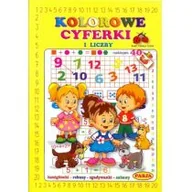 Książki edukacyjne - Pasja Kolorowe cyferki i liczby - Halina Gołek - miniaturka - grafika 1