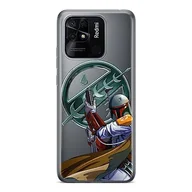 Etui i futerały do telefonów - ERT GROUP etui na telefon Xiaomi REDMI 10C, case oryginalny i oficjalnie licencjonowany przez Star Wars, wzór Boba Fett 002, optymalnie dopasowane, plecki z TPU częściowo przeźroczyste - miniaturka - grafika 1