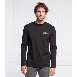 Koszulki męskie - Karl Lagerfeld Longsleeve | Regular Fit - grafika 1