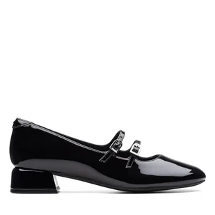 Clarks Black Patent Daiss30 Shine damskie czółenka rozmiar 38, Czarny, 35.5 EU - Czółenka - miniaturka - grafika 1