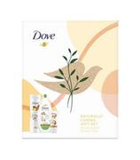 Zestawy kosmetyków damskich - Dove XMASS - Zestaw Restoring (Żel 225 ml + Balsam 250 ml + Hair Care 75 ml) - miniaturka - grafika 1