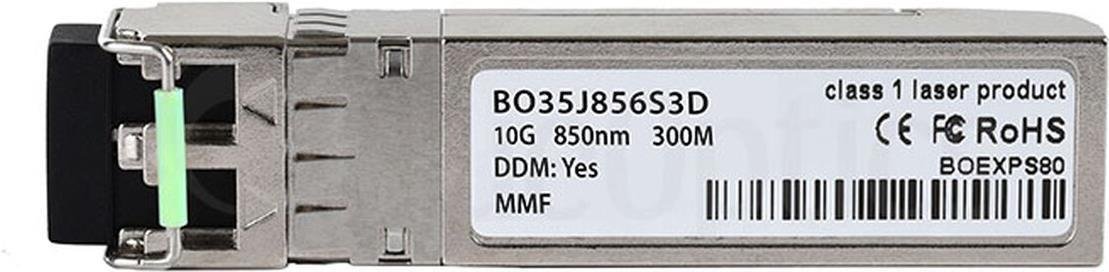 Kompatybilność Maipu MP-S851X3-NCLM5 BlueOptics BO35J856S3D Transceiver SFP+, LC-Duplex, 10GBASE-SR, światłowód wielomodowy, 850nm, 300M, DDM, 0°C/+70°C (MP-S851X3-NCLM5-BO) MP-S851X3-NCLM5-BO