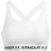 Biustonosze - Biustonosz sportowy damski Crossback Mid Bra Under Armour - miniaturka - grafika 1