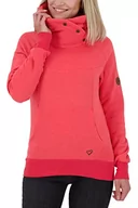 Swetry damskie - Alife and Kickin damska bluza fioletowa A bluza damska sweter ze stójką sweter XS-XXL, Coral Melange, Coral Melange - miniaturka - grafika 1
