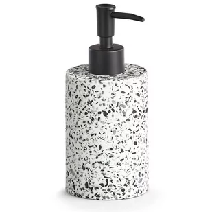 Zeller Dozownik na mydło z pompką TERRAZZO polyresin 18853 - Mydelniczki i dozowniki mydła - miniaturka - grafika 1