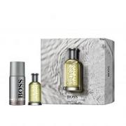 Zestawy perfum męskich - Hugo Boss Bottled zestaw woda toaletowa spray 50ml + dezodorant spray 150ml - miniaturka - grafika 1