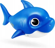 Zabawki do kąpieli - BABY SHARK Robo Alive Pływający tata rekin niebieski Daddy śpiewa i pływa - miniaturka - grafika 1