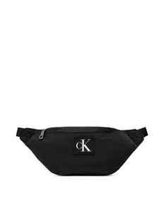 Calvin Klein Jeans Saszetka nerka City Nylon Waistbag K60K609301 Czarny - Nerki - miniaturka - grafika 1