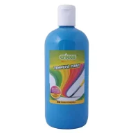 Przybory szkolne - Farba tempera 500ml jasna niebieska CRICCO - miniaturka - grafika 1