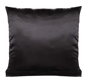 Cat & Cat - Poszewka jedwabna 40 x 40 cm, czarna 1 szt. - Poszewki na poduszki - miniaturka - grafika 1