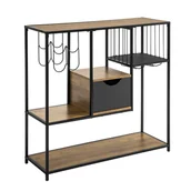 Konsole i sekretarzyki - SoBuy Stolik boczny Szafka narożna kuchenna FSB56-F - miniaturka - grafika 1