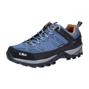 CMP Rigel Mid Shoe Wp męskie buty trekkingowe, Bluestone Rubber, 43 EU - Buty trekkingowe męskie - miniaturka - grafika 1
