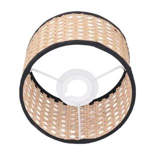 Rattanowy klosz lampy, rattanowy klosz lampy, rattanowa osłona lampy, rattanowy klosz żyrandola, rattanowy tkany klosz lampy, klosz lampy - Oprawy, klosze i abażury - miniaturka - grafika 1