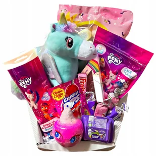 Zestaw prezentowy Kosz prezentowy Prezent na Urodziny Dzień Dziecka Święta - Zestawy upominkowe - miniaturka - grafika 1