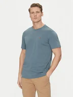 Koszulki męskie - Napapijri T-Shirt Salis NP0A4H8D Szary Regular Fit - miniaturka - grafika 1