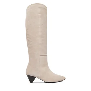 Kozaki Badura EO-APRIL-123433 Szary - Kozaki damskie - miniaturka - grafika 1