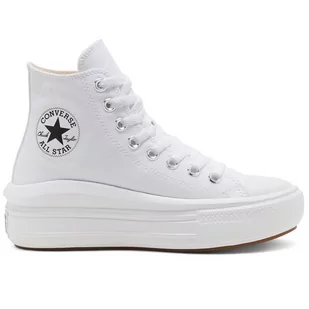 Buty Converse Chuck Taylor All Star Move 568498C - białe - Trampki damskie - miniaturka - grafika 1