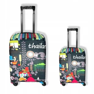 Pokrowiec ochronny na walizkę etui Tajlandia M - Walizki - miniaturka - grafika 1