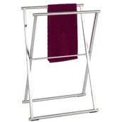 Wieszaki łazienkowe - Wenko Stojak na ręczniki i ubrania LAVA stal nierdzewna B06XT3BZRV - miniaturka - grafika 1