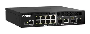 QNAP QSW-M2108R-2C (8x 2,5GbE , 2x 10GbE SFP+/RJ45) - Pozostałe akcesoria sieciowe - miniaturka - grafika 2