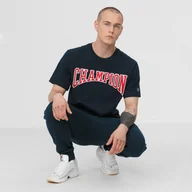 Koszulki sportowe męskie - Męski t-shirt z logo CHAMPION Collegiate Logo T-Shirt - miniaturka - grafika 1