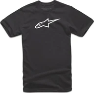 Koszulki męskie - Alpinestars T-shirt ALPINESTARS AGELESS CLASSIC TEE, Black/White Rozmiar: S - miniaturka - grafika 1