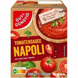 Sos Gut&Gunstig Tomatensauce Napoli z Niemiec