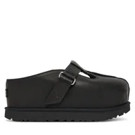 Klapki i japonki damskie - Klapki Ugg W Goldenstar Hi Clog 1169591 Czarny - miniaturka - grafika 1