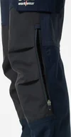 Odzież robocza - Helly Hansen Pants Oxford 4X Cons Pant, black/blue C52 - miniaturka - grafika 1