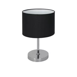 Milagro Lampka stołowa CASINO BLACK/CHROME 1xE27 ML6381 - Lampy stojące - miniaturka - grafika 1