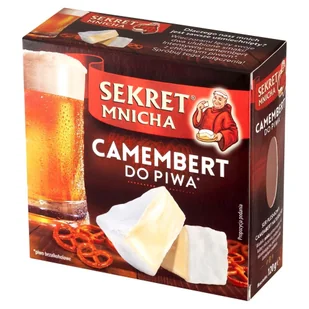 Sekret Mnicha Camembert do piwa 120 g - Sery - miniaturka - grafika 1