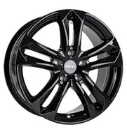 Felgi aluminiowe - CARMANI 7x16 5x112 CA5 Arrow ET35 BLACK - miniaturka - grafika 1