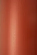 Szkolne artykuły papiernicze - Papier perłowy metalizowany czerwony Aster Metallic Ruby Satin 280g 10A4 – na okładki zaproszenia ślubne złote gody ozdoby choinkowe - miniaturka - grafika 1