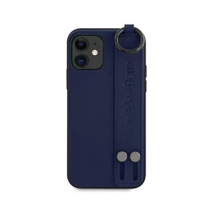Mercedes MEHCP12SLSSNA iPhone 12 mini 5,4" niebieski/navy hardcase Strap Line - Etui i futerały do telefonów - miniaturka - grafika 1