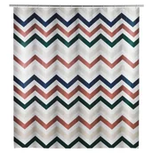 Zasłony prysznicowe - Zasłonka prysznicowa Wenko Agropoli - miniaturka - grafika 1