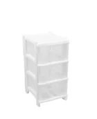 Komody dla dzieci - Essential Cassie, 3 szuflady, biała, wys. 60 cm, wyprodukowano we Włoszech - miniaturka - grafika 1